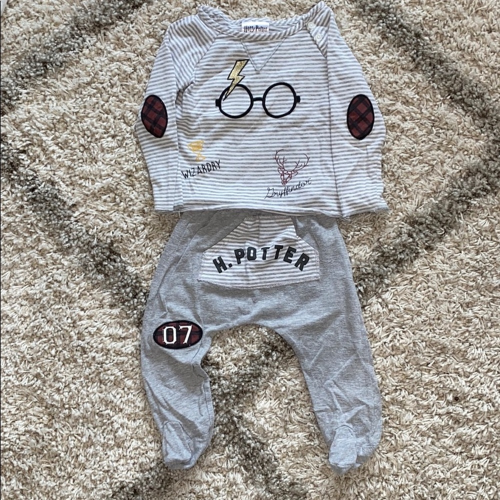 12 Month Harry Potter Pajamas